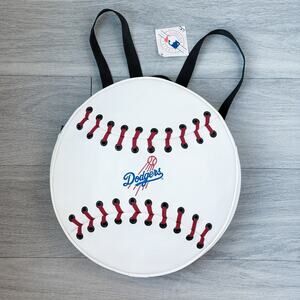 Vintage 90s Dodgers Backpack Seat Cover Official MLB Collectible Memorabilia NWT